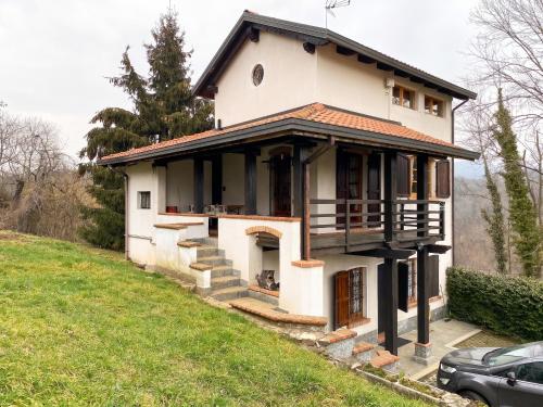 Viesnīcas āriene, Cozy house near Asei with garden and terrace in Sostegno