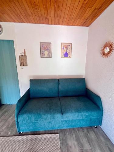 Studio cosy avec balcon et vue sur la montagne à Chamrousse - 19 m²