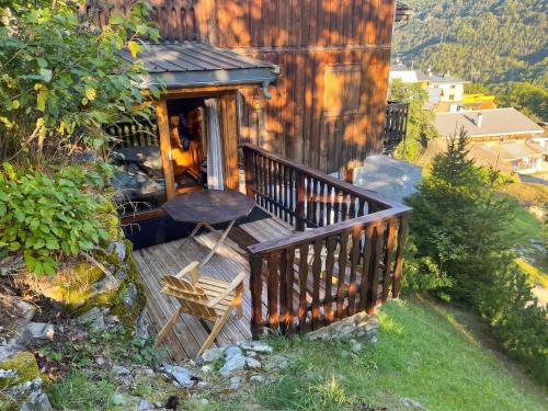 Chalet chaleureux à Courchevel avec vue sur la montagne