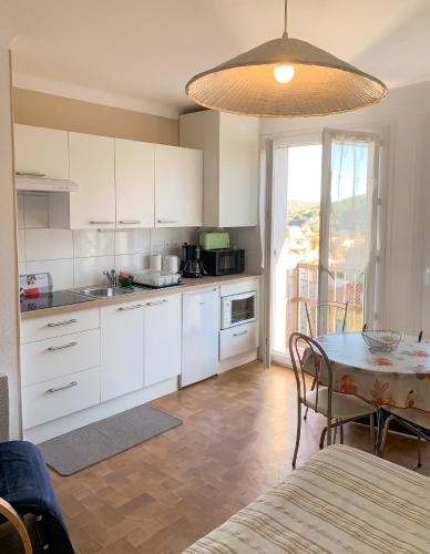 Studio confortable à Amélie-les-Bains, 28 m², balcon avec vue