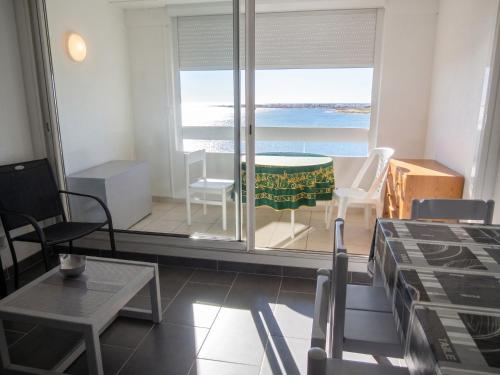Appartement cosy au bord de la mer à Gruissan, 38 m², terrasse