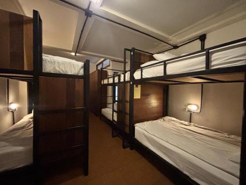 เตียงสองชั้นในห้องพักรวมหญิง  (Bunk Bed in Female Dormitory Room  )