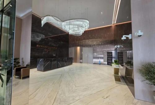 Ocean facing ultra luxury 3BR- Burj Khalifa view in Dubai Maritime City