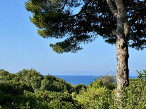 Le Romarin, mobil-home climatisé avec vue sur la mer