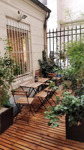 Superbe duplex avec terrasse au coeur de Paris