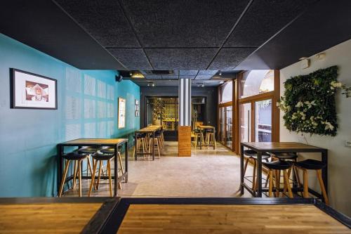 餐廳, Le Couvent - Hostel in 卡爾卡松城中心