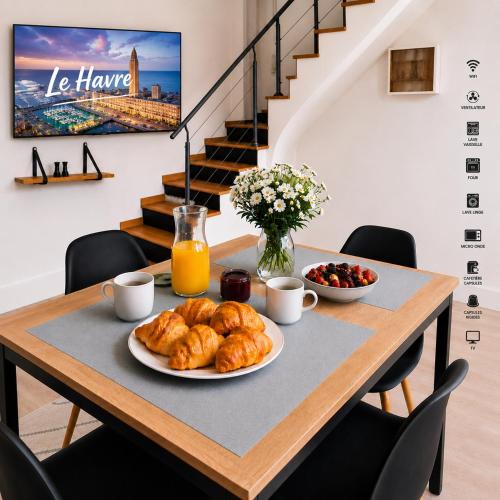 Duplex 4 Personnes 5 Minutes a pied du petit port et 10 Minutes de la plage