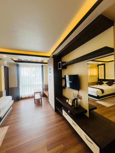 Quad room, balcony