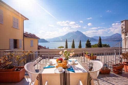 Erkély/terasz, Fontana Del Lago Apartments in Varenna