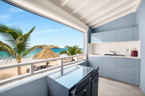 Utsikt, Hotel Baie des Anges in Gustavia