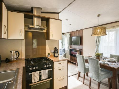 virtuve, Avon Lodge in Churchstoke