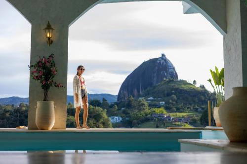 Swimming pool, MYLOS Hotel Boutique in Guatape