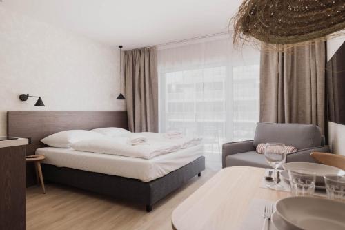 1 double bed