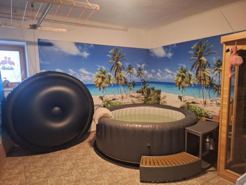 อ่างแช่น้ำร้อน, Flamingo Apartman in อักฟัลวี อูตี ลาโกเตเลป