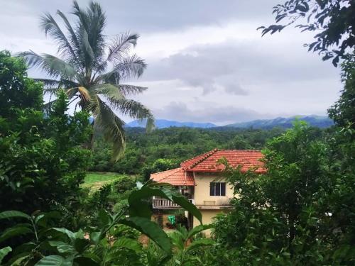 Exterior view of Mandagadde homestay sringeri