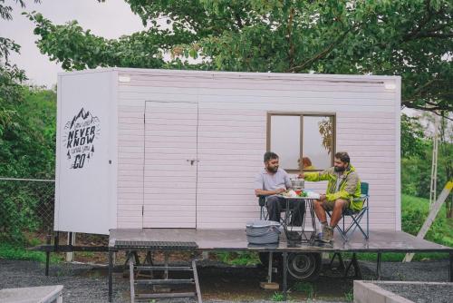 Travel Trailer RV Dang Monk's Hideout in Mahuvas