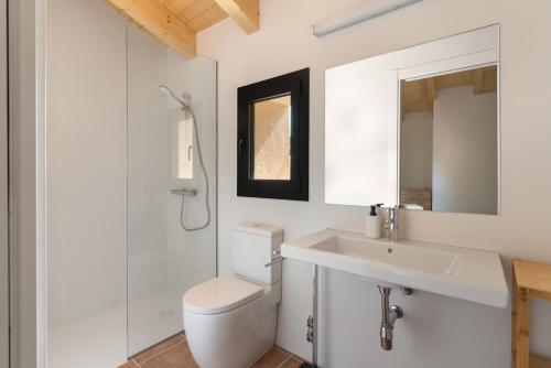 Badkamer, Cal Parraquer - Turisme rural al peu del Pedraforca in Saldes