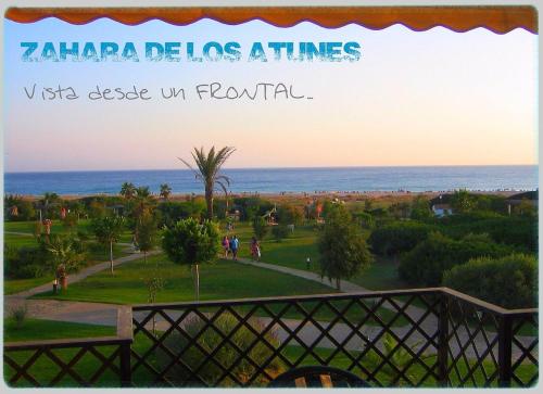FRONTAL 3D EN 1ª LINEA de PLAYA ZAHARA