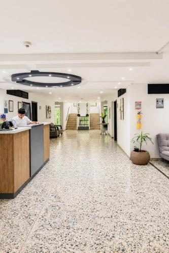 Lobby, Hotel Ofix - Laureles in Medellín