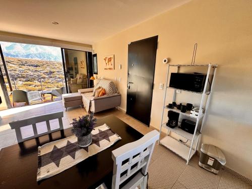 Cucina, Villamagna, cabaña con jacuzzi en Potrerillos (Villamagna, cabana con jacuzzi en Potrerillos) in Valle Del Sol (Potrerillos)