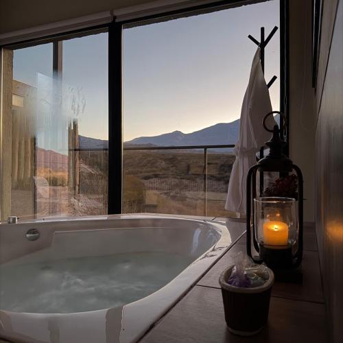 Vasca idromassaggio, Villamagna, cabaña con jacuzzi en Potrerillos (Villamagna, cabana con jacuzzi en Potrerillos) in Valle Del Sol (Potrerillos)