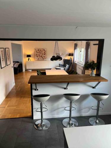 Bright house close to the beach, city center and free parking in 분케플로스트란드
