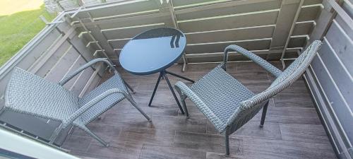 Balkons/terase, FeWo in Radekow in Mescherin