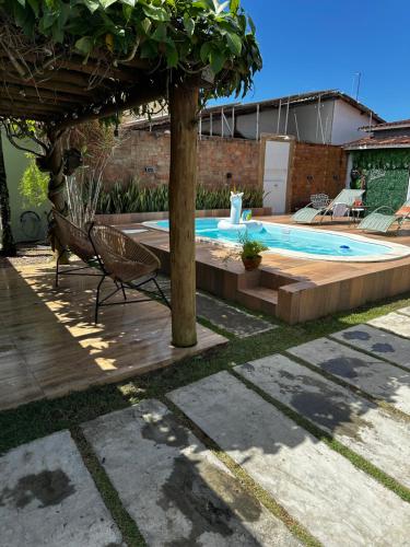 Casa Jardim, com Piscina, Santo Estêvão, Bahia (Casa Jardim, com Piscina, Santo Estevao, Bahia) in Santo Estêvão