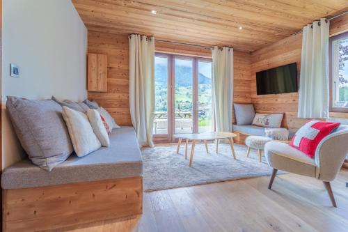 Appartement cosy, terrasse, style chalet