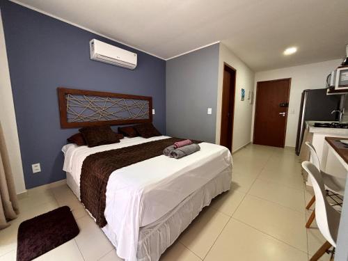 Ágy, Studio com Varanda e Rede no Morro de São Paulo (Studio com Varanda e Rede no Morro de Sao Paulo) in Morro De Sao Paulo