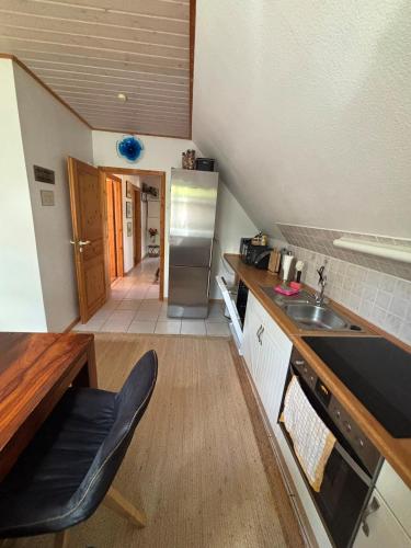 Kitchen, NEU 2 Zi-DG Luxus in gruner Idylle! in Krummesse