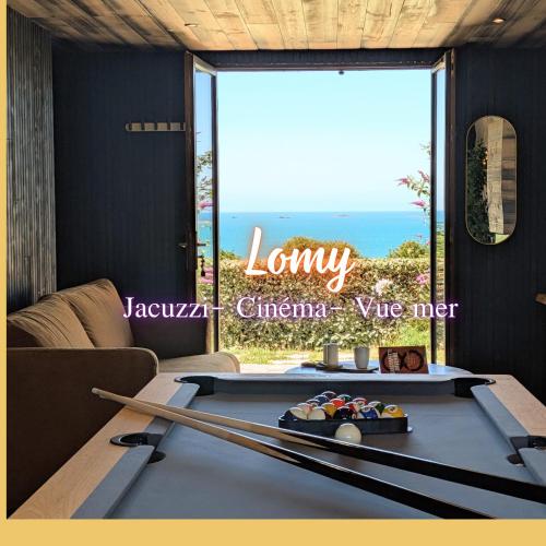 Refuge Lomy- Jacuzzi vue mer- Cinéma et Billard - Location saisonnière - Pléneuf-Val-André