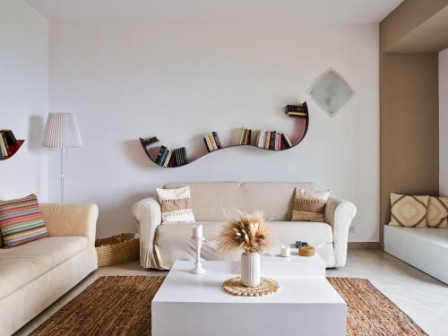 Villa Carruba next to beach jewel with pool