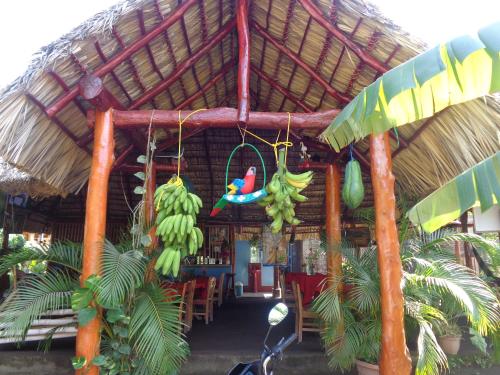 Ресторан, Hostal Rancho Sabor Isleno - Ometepe in Альтаграсия