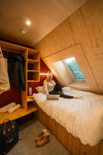 1 double bed