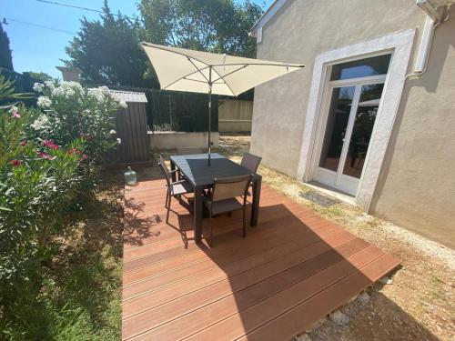 Maison Carpentras 2 chambres avec jardin