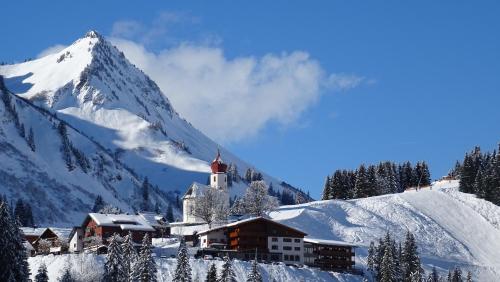 Apkārtne, Pension Edelweiss in Damuls