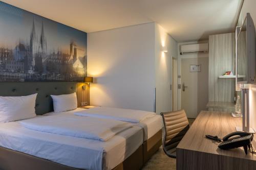 2 twin beds