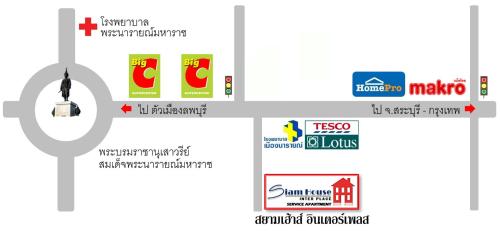 Siam House Interplace - 평면도