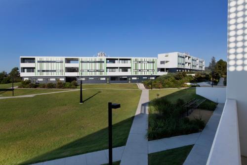 Exterior view, Western Sydney University Village - Campbelltown in Campbelltown