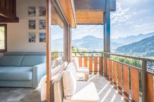 Le Prés Vieux - Appt avec balcon et vue montagne