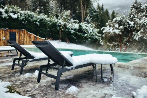 Swimming pool, Auria Angostura in Puerto Manzano