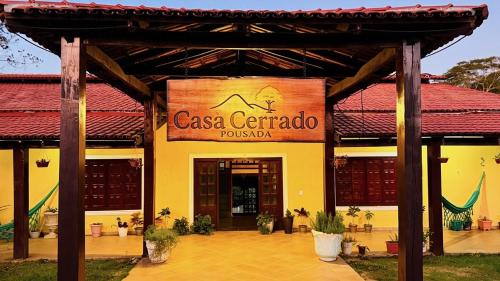 Exterior view, Pousada Casa Cerrado in Colinas do Sul