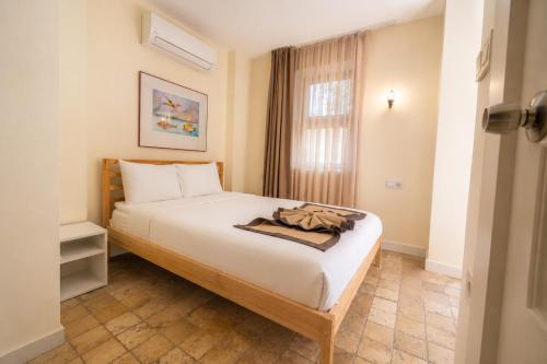 1 double bed