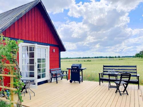 Viesnīcas āriene, 4 star holiday home in VISBY in Träkumla