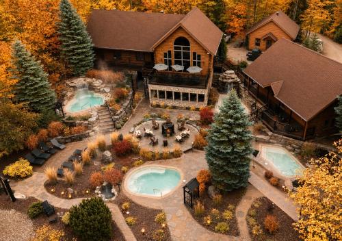 Viesnīcas āriene, Natur'Eau Chalets & Spa in Saint-Damien (QC)