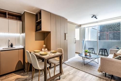 Charming 1BR in Santiago WiFi & Equipped Kitchen