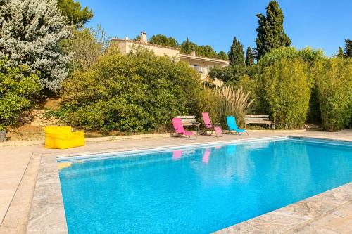 Villa spacieuse avec piscine et vue sur la baie - Location saisonnière - Le Castellet