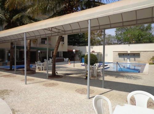 Apartamento no Centro com Piscina, Academia e Churrasqueira in Jardim Roma
