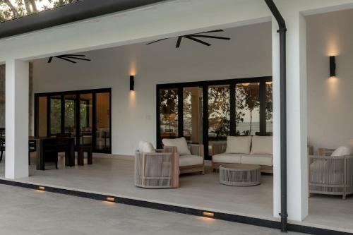 Luxury Beachfront Villa Estate with Private Pool in Las Escobas del Venado